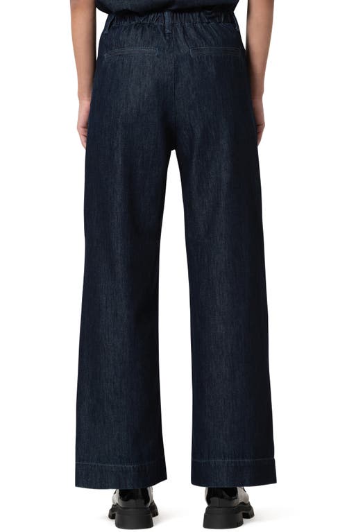 Mavi Jeans Pera Pleated High Waist Wide Leg Pants In Rinse Denim