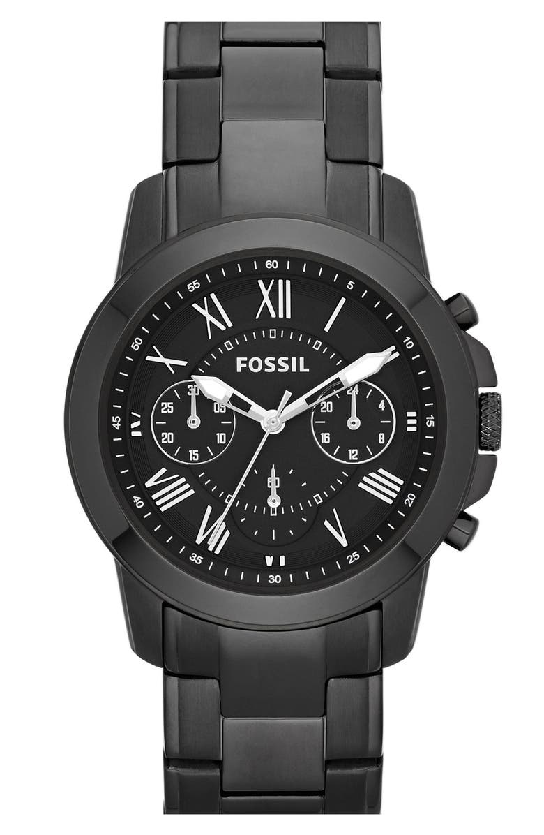 Fossil 'Grant' Chronograph Bracelet Watch, 38mm | Nordstrom