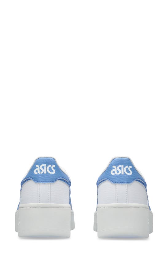 Shop Asics Japan S Pf Platform Sneaker In White/ Blue Project