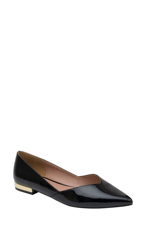 Women's Black Pointed Toe Flats | Nordstrom