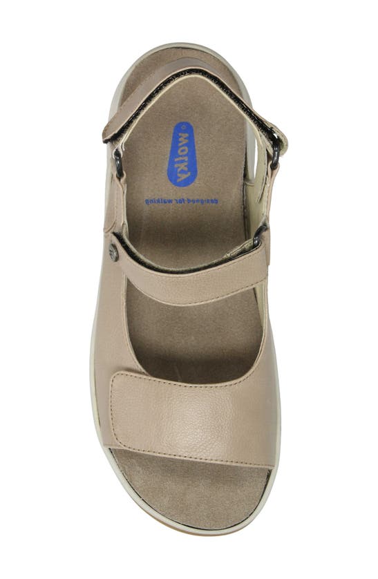 Shop Wolky Adura Slingback Platform Sandal In Beige Biocare