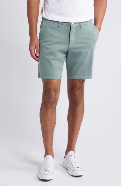 DL1961 Jake Flat Front Stretch Chino Shorts in Rainwater 