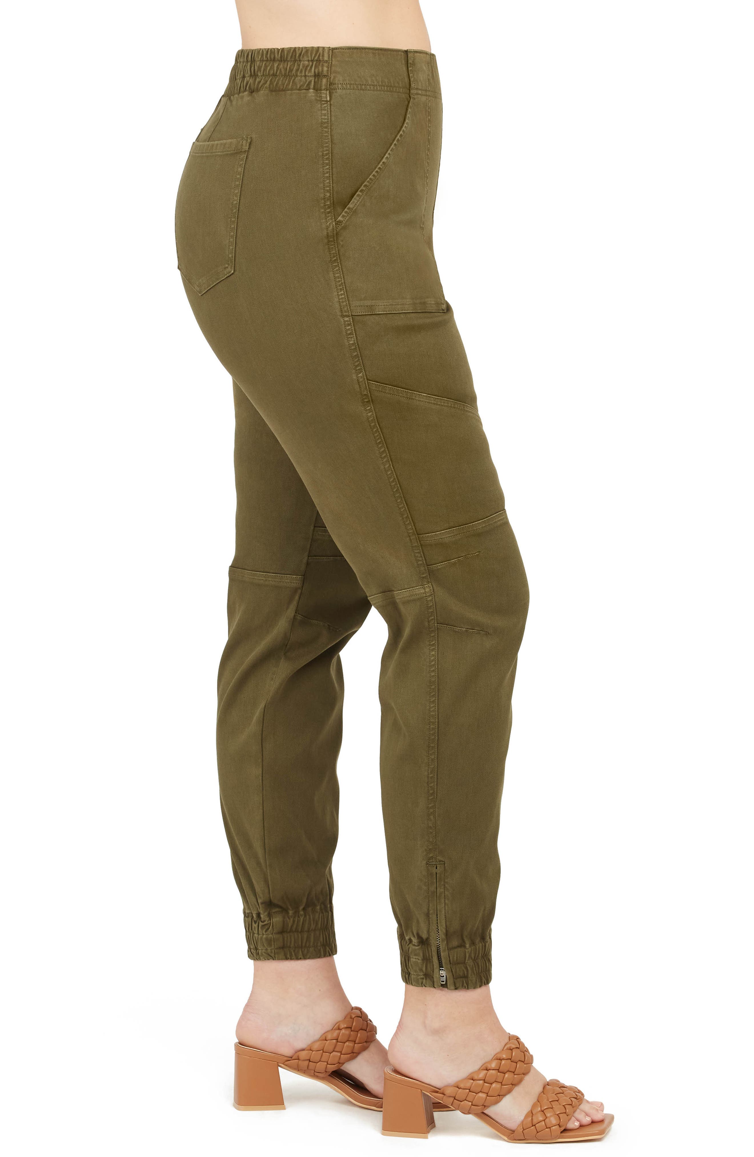 spanx stretch twill cargo