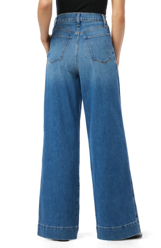 Shop Joe's The Pleated Denim Trouser Jeans In Awake