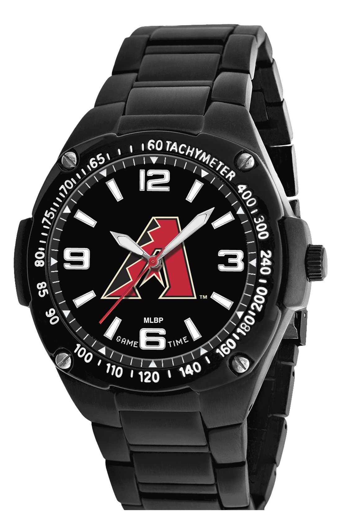 Game Time Watches 'MLB Gladiator Chicago Cubs' Bracelet Watch, 49mm