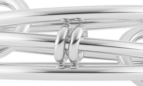 Shop Spinelli Kilcollin Acacia Link Ring In Silver