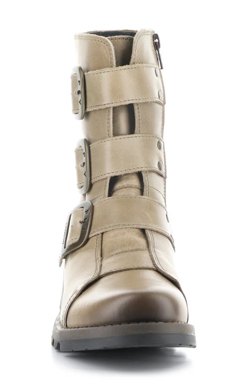 Shop Fly London Scop Boot In Taupe Rug