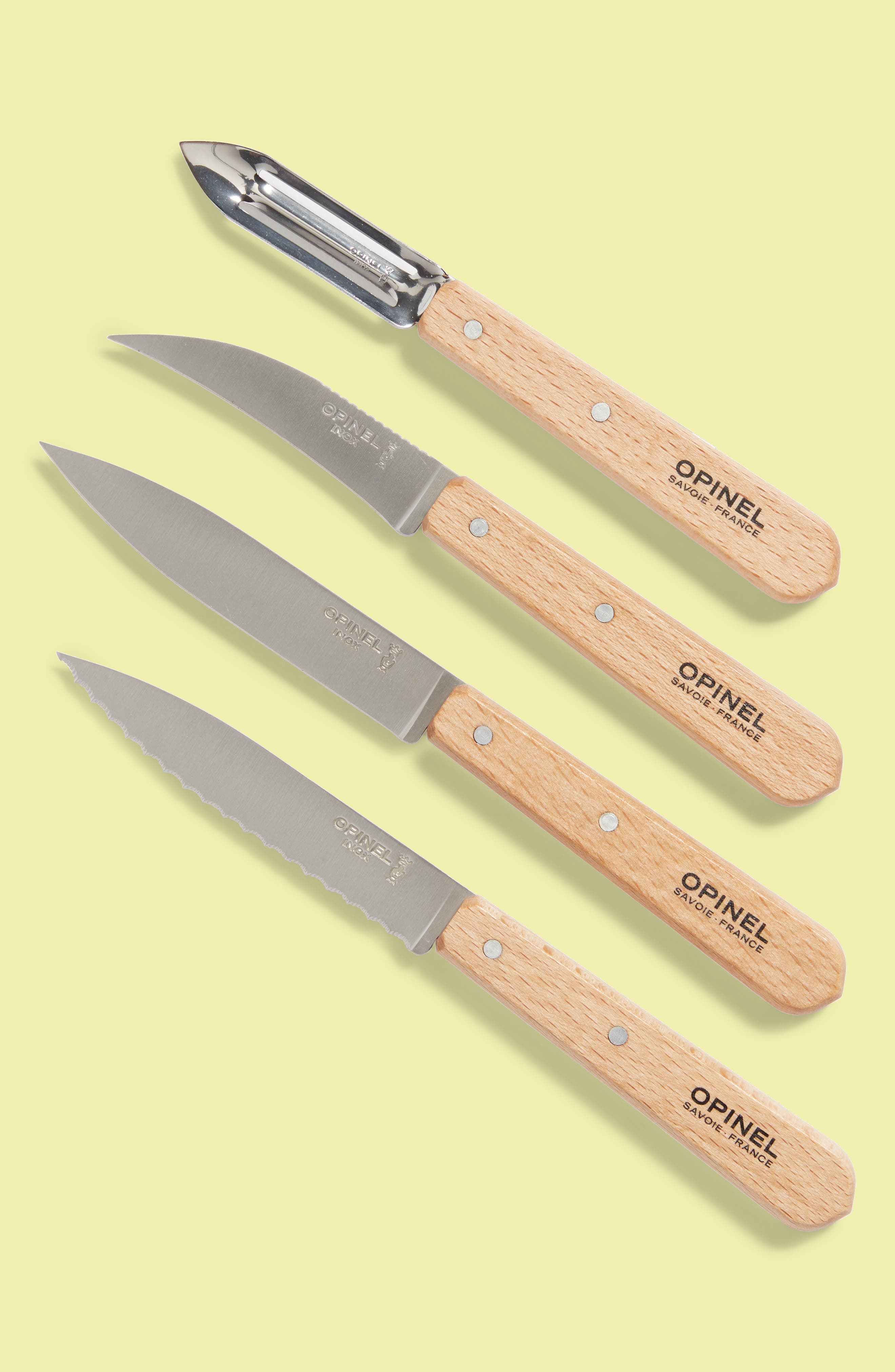 Opinel 'Les Essentials' 4Piece Kitchen Knife Set Nordstrom