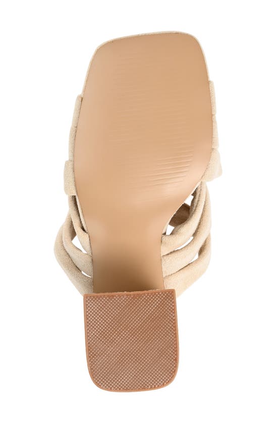 Shop Journee Collection Dorisa Braided Sandal In Ivory