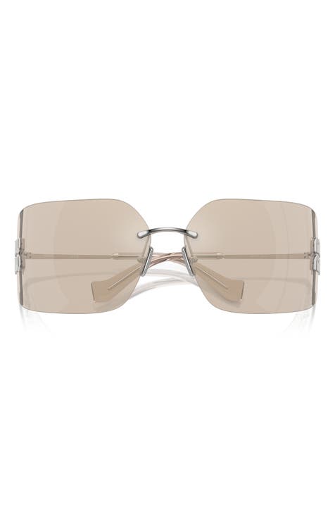 80mm Oversize Irregular Sunglasses