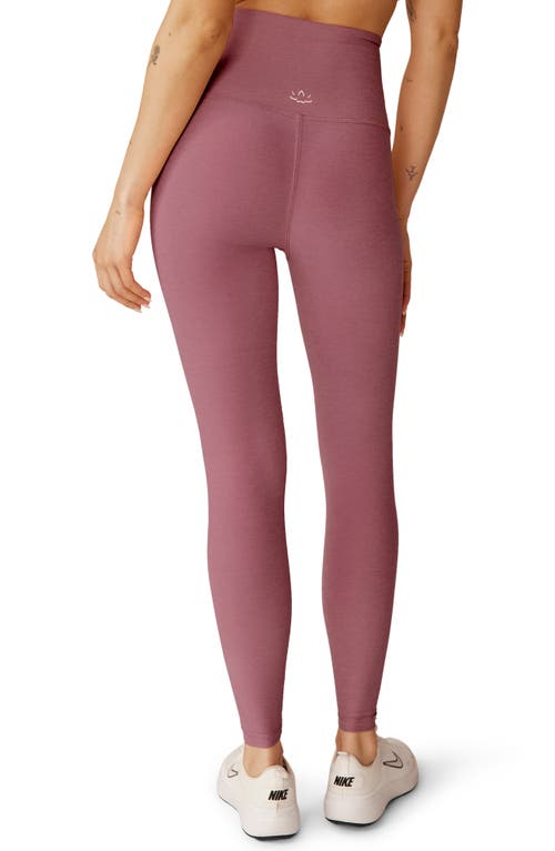 Beyond Yoga Spacedye High Waist Midi Legging In Orchid Blossom In Neutral