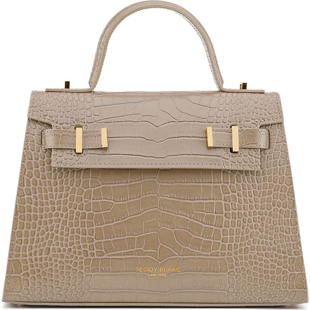 Teddy Blake Ava Croco 11" In Light Beige