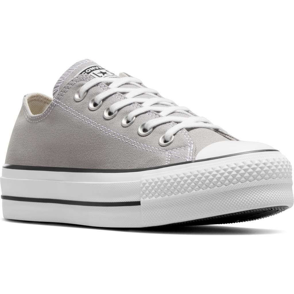 Converse Chuck Taylor® All Star® Lift Platform Oxford Sneaker In Totally Neutral/white/black
