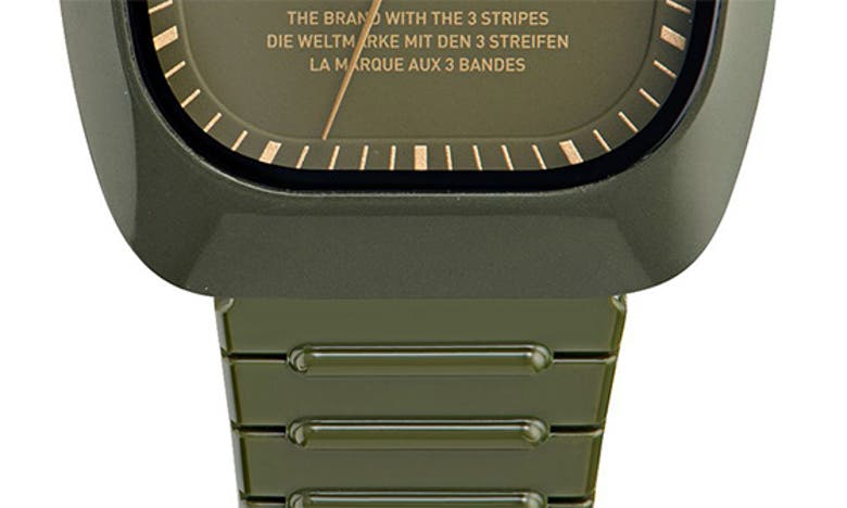 Shop Adidas Originals Ao Bracelet Watch In Green