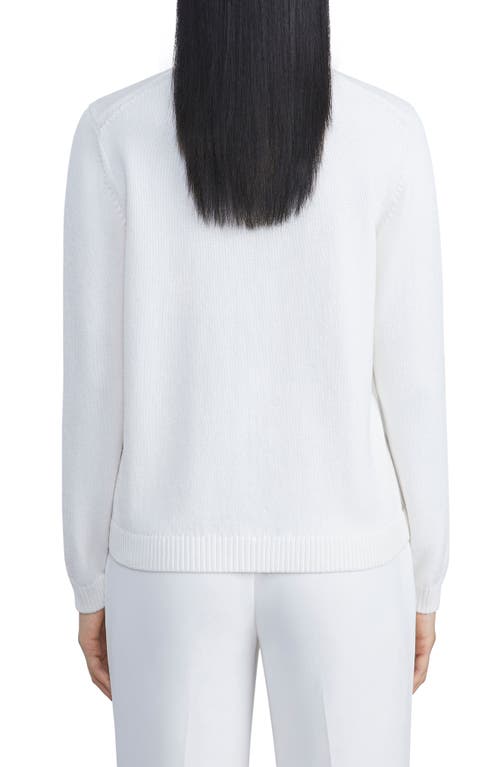 Lafayette 148 New York Cotton & Silk Knit Bomber Jacket In Cloud Ivory