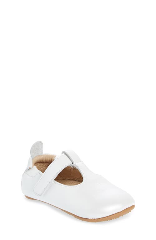 OLD SOLES Kids' Ohme T-Strap Shoe Nacardo Blanco at Nordstrom,