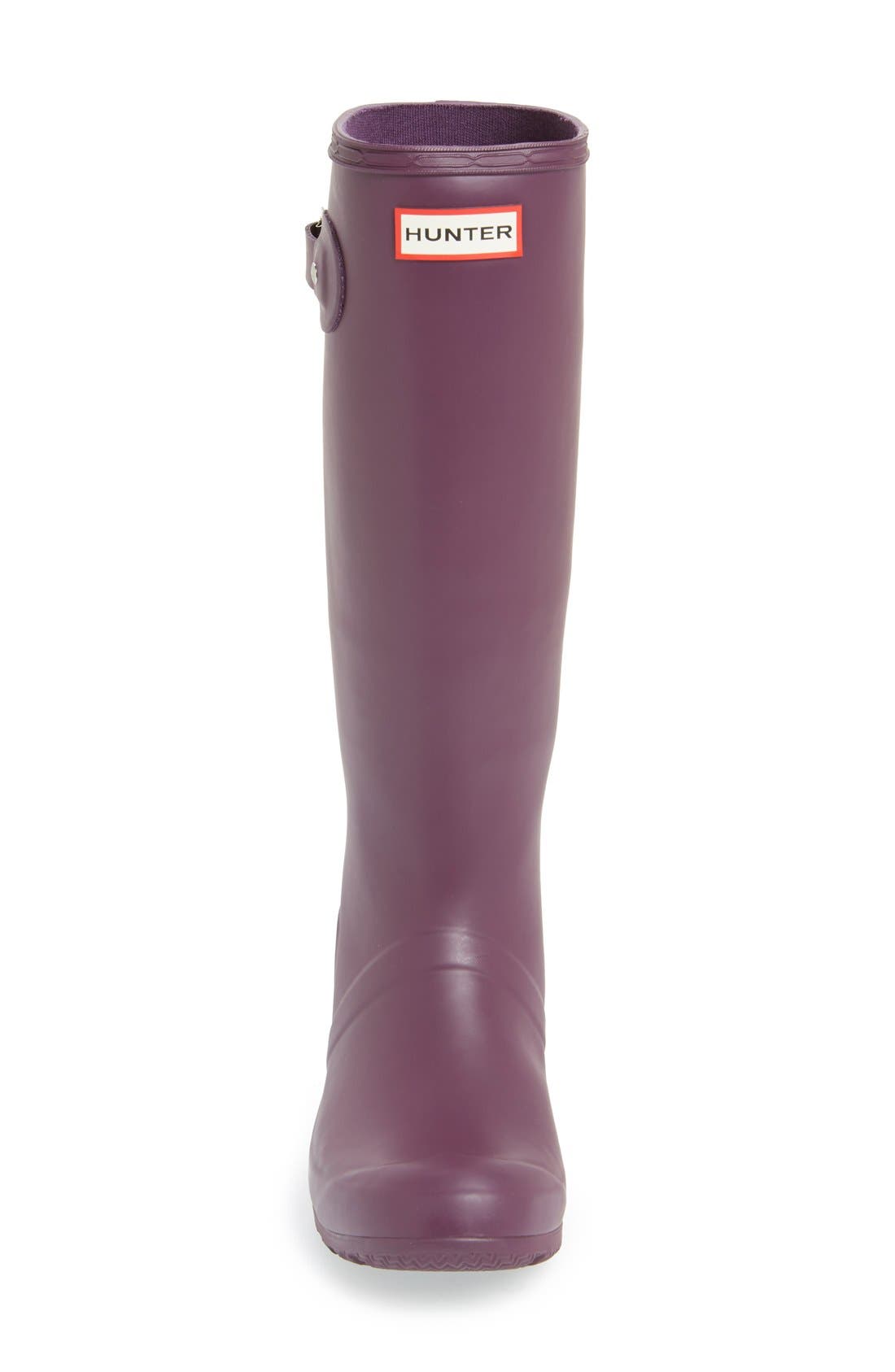 HUNTER,
                            Tour Packable Waterproof Rain Boot,
                            Alternate thumbnail 110, color,
                            524