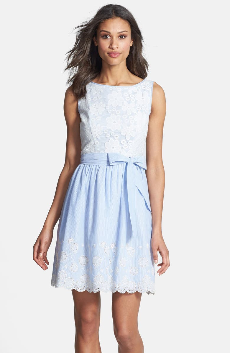 Ivy & Blu Cotton Fit & Flare Dress | Nordstrom