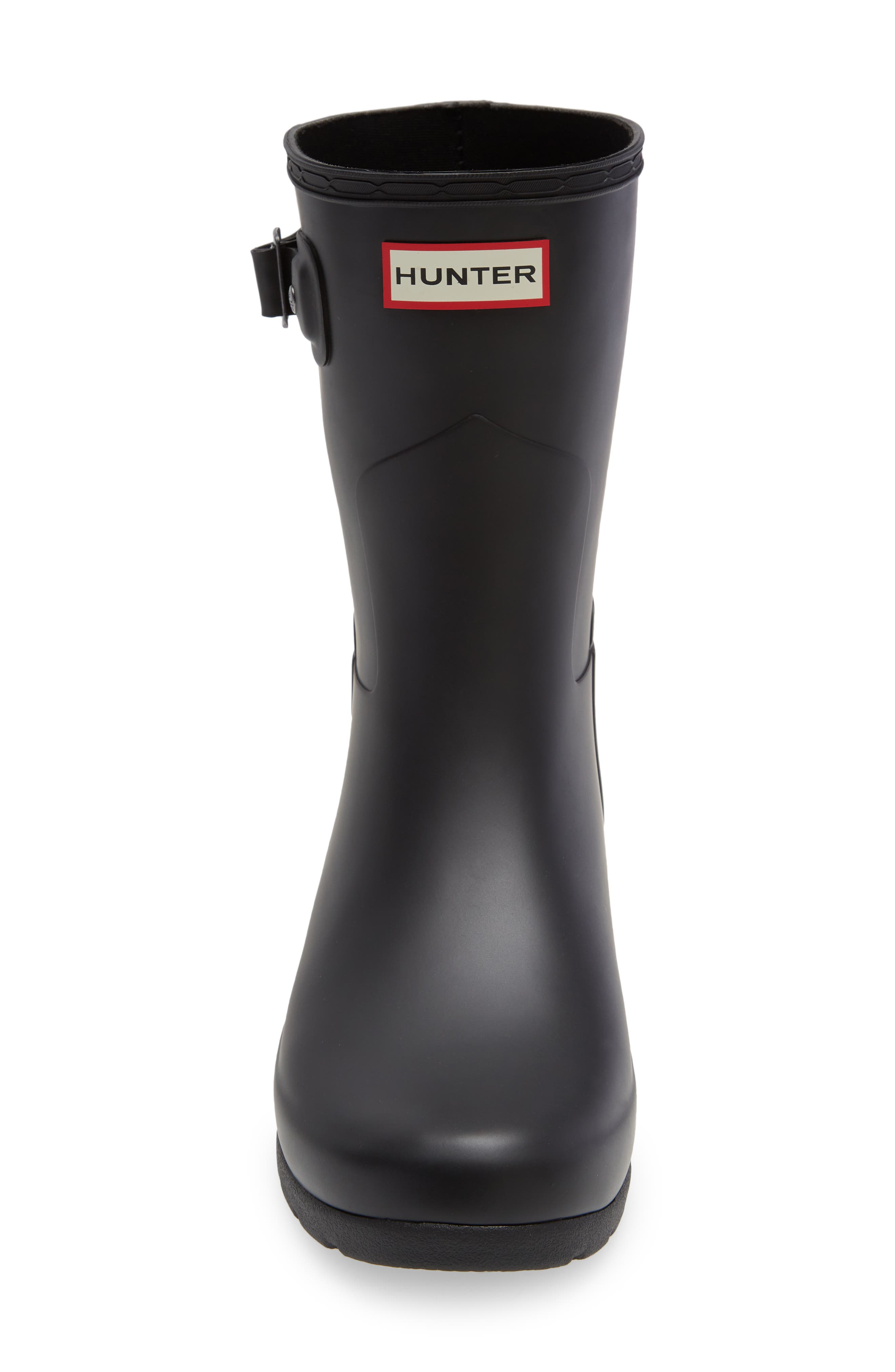 Hunter Refined Short Women's Wellington Boots - Black