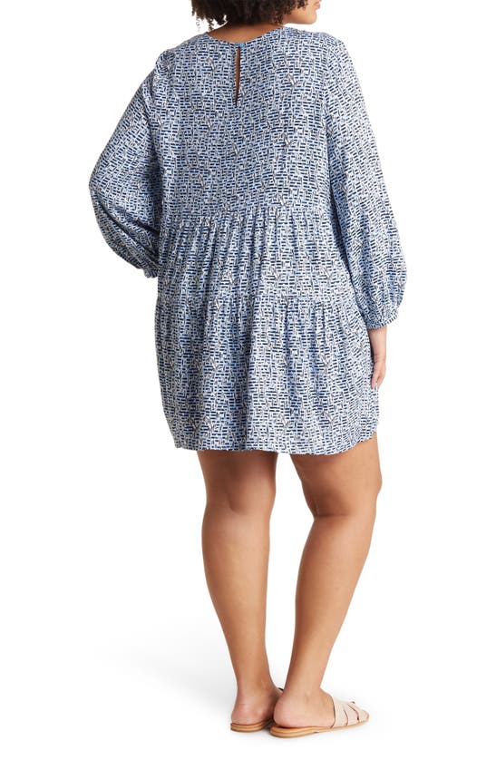 Melrose Striped Button Down Mini Dress
