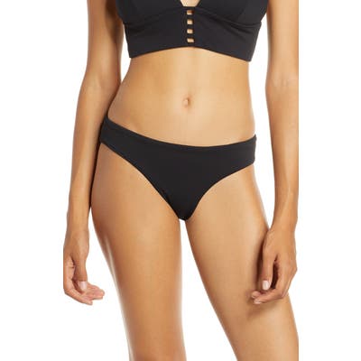 Maaji Sublime Signature Reversible Bikini Bottoms, Black (Nordstrom Exclusive)