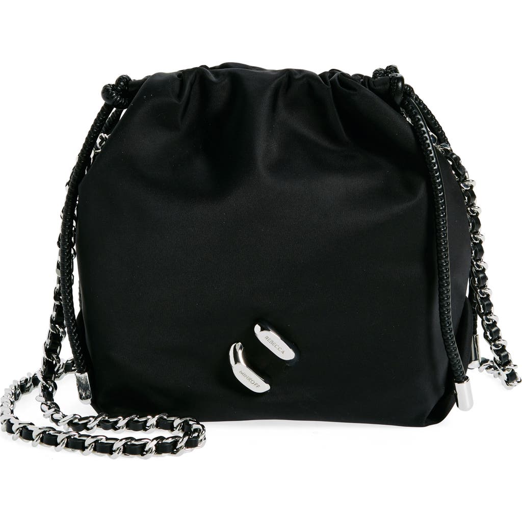 Shop Rebecca Minkoff City Nylon Small Crossbody Bag In Black