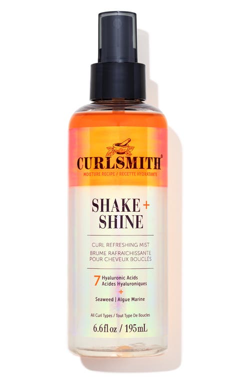 Curlsmith Shake & Shine Curly Hair Mist With Hyaluronic Acid 6.6 oz / 150 ml In No Color