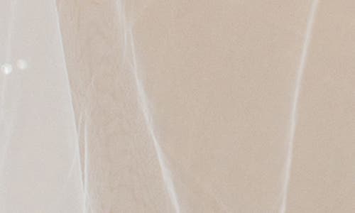 Brides And Hairpins Brides & Hairpins Ione Crystal & Imitation Pearl Fingertip Veil In Ivory