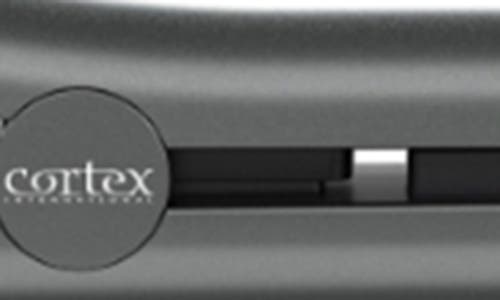Cortex Beauty 1-inch Solid Ceramic Flat Iron In Dark Gray