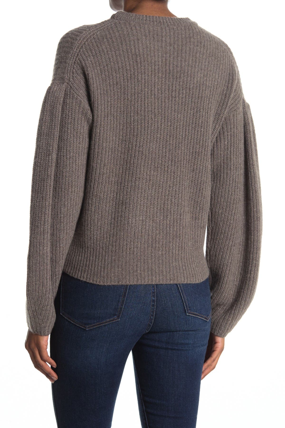 360cashmere Ambrose Crew Neck Sweater In Brown