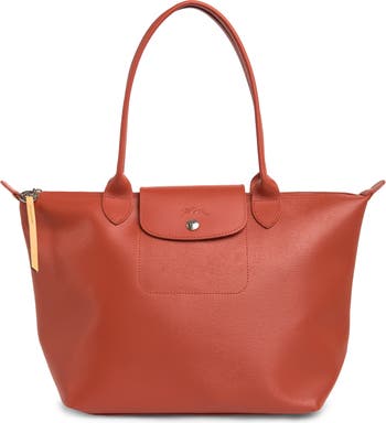 Longchamp Women's Le Pliage Leather Bucket Bag