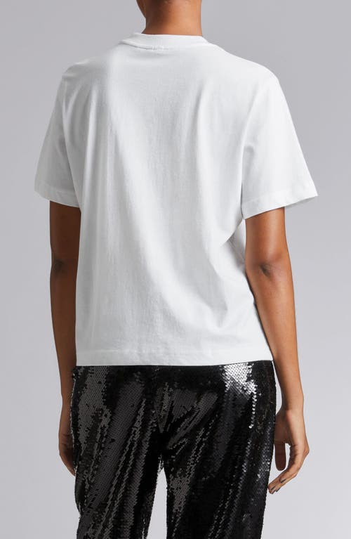 & Other Stories Crewneck T-shirt In White Light