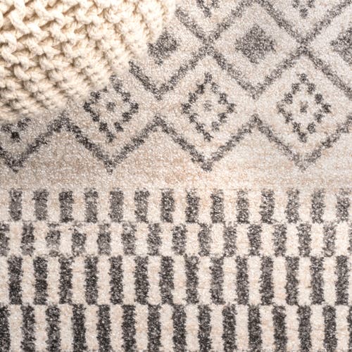 JONATHAN Y JONATHAN Y IFRANE BERBER GEOMETRIC STRIPE AREA RUG