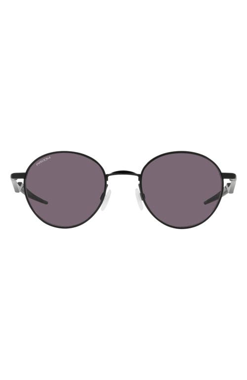 Oakley Terrigal 51mm Polarized Round Sunglasses in Grey at Nordstrom