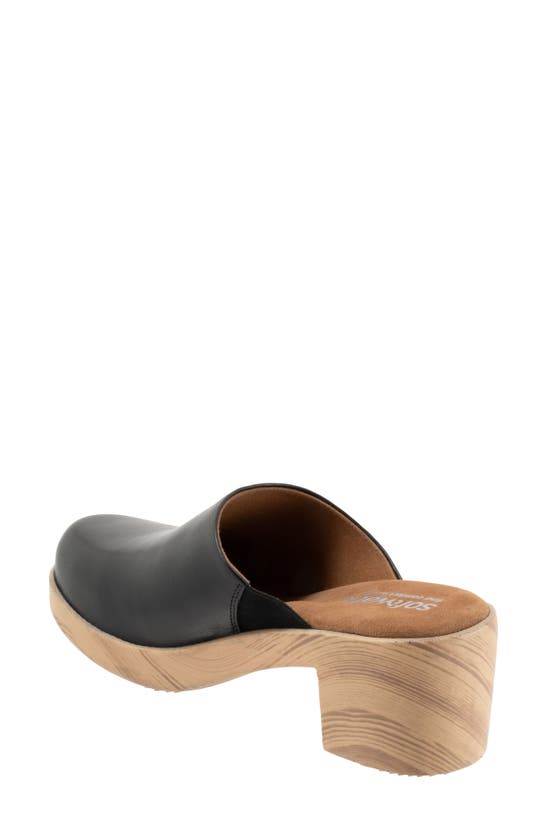 Softwalk Felida Platform Mule In Black