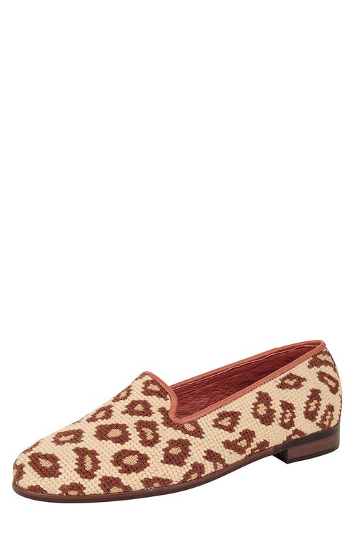 ByPaige BY PAIGE Needlepoint Leopard Flat