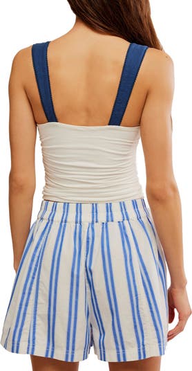 Two-Tone Crop Tank Top