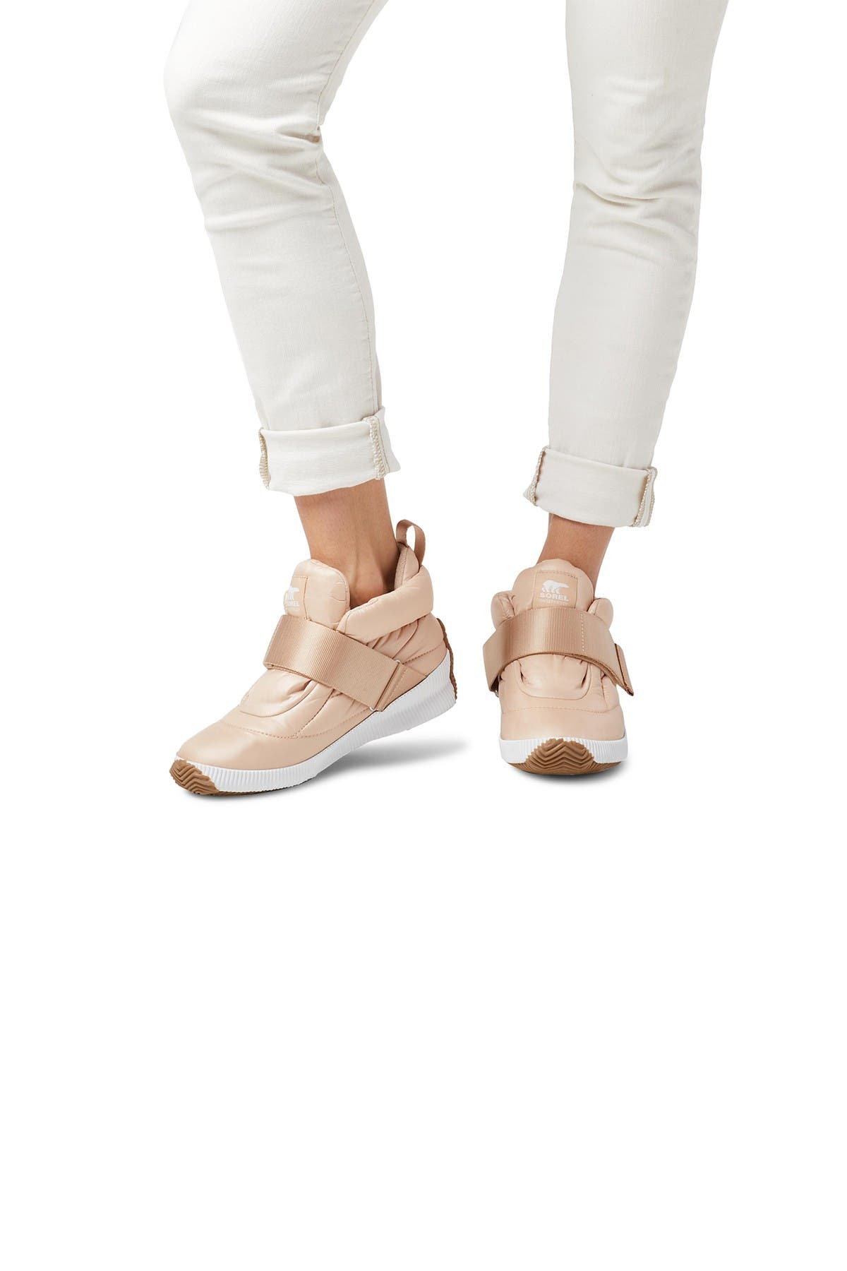 sorel out and about puffy sneaker