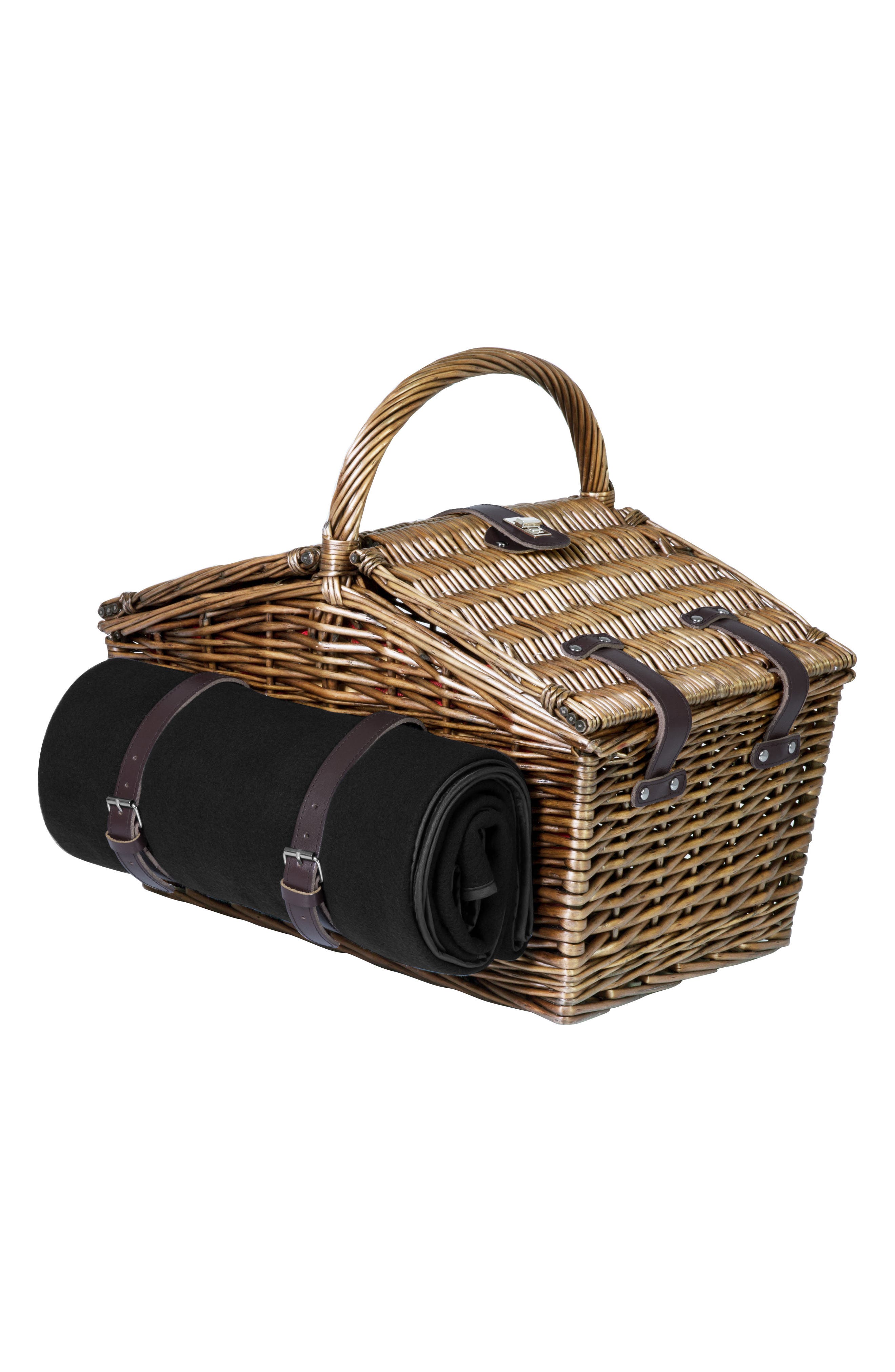 Picnic Time Somerset Wicker Picnic Basket Nordstrom