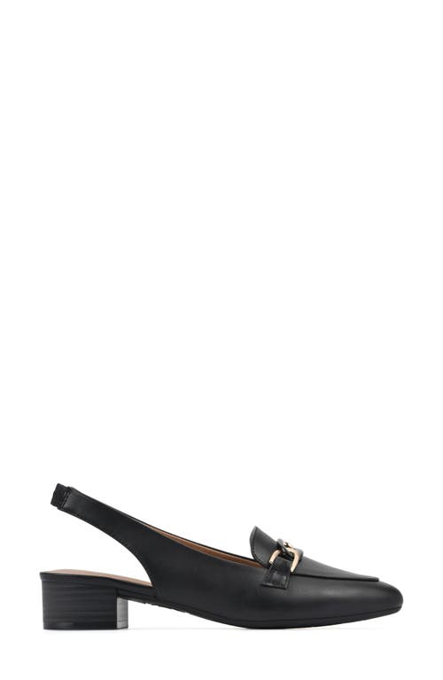 Shop White Mountain Footwear Boreal Slingback Mule In Black/smooth