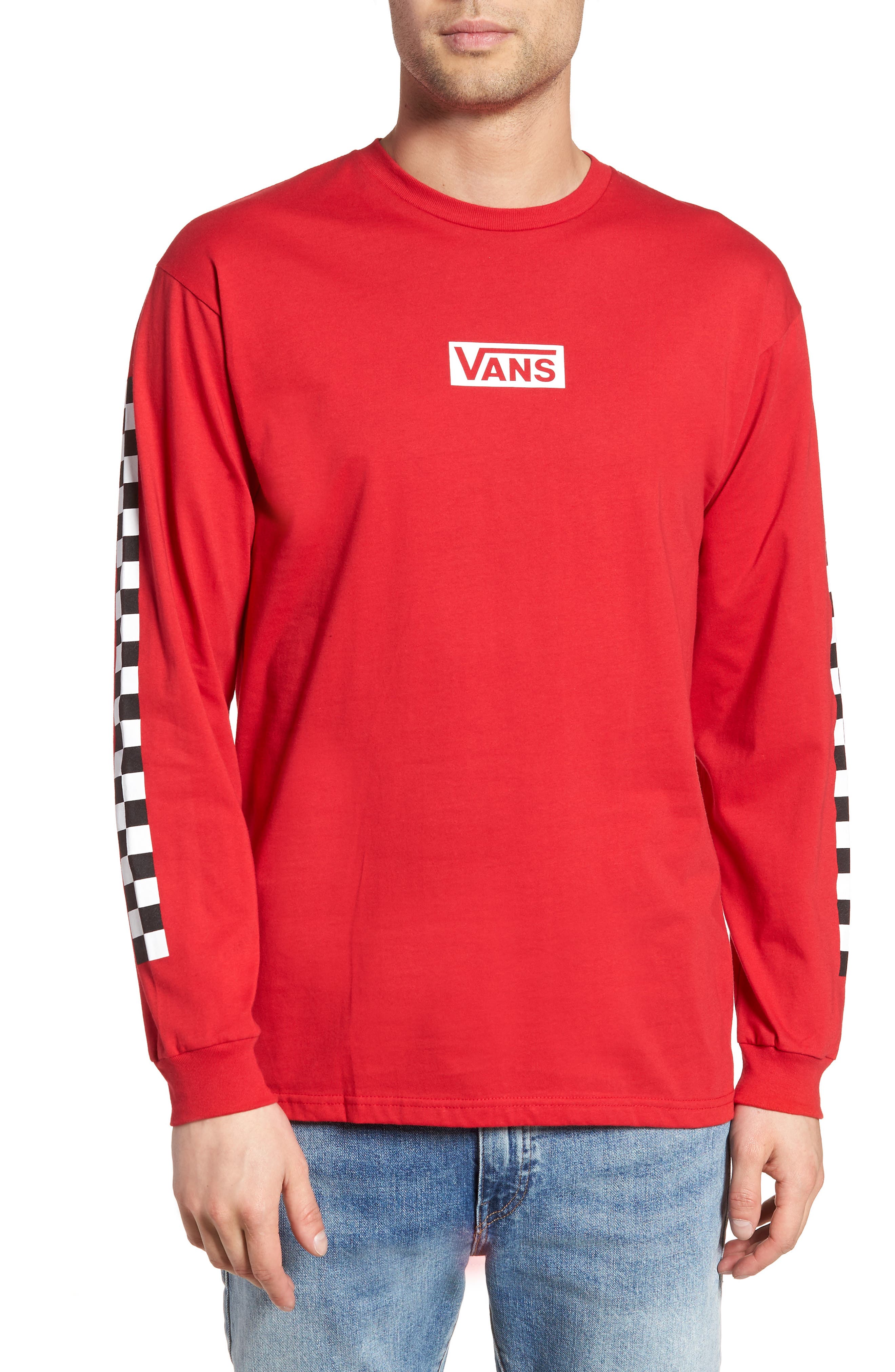 Vans Classic Checkmate Long Sleeve T 
