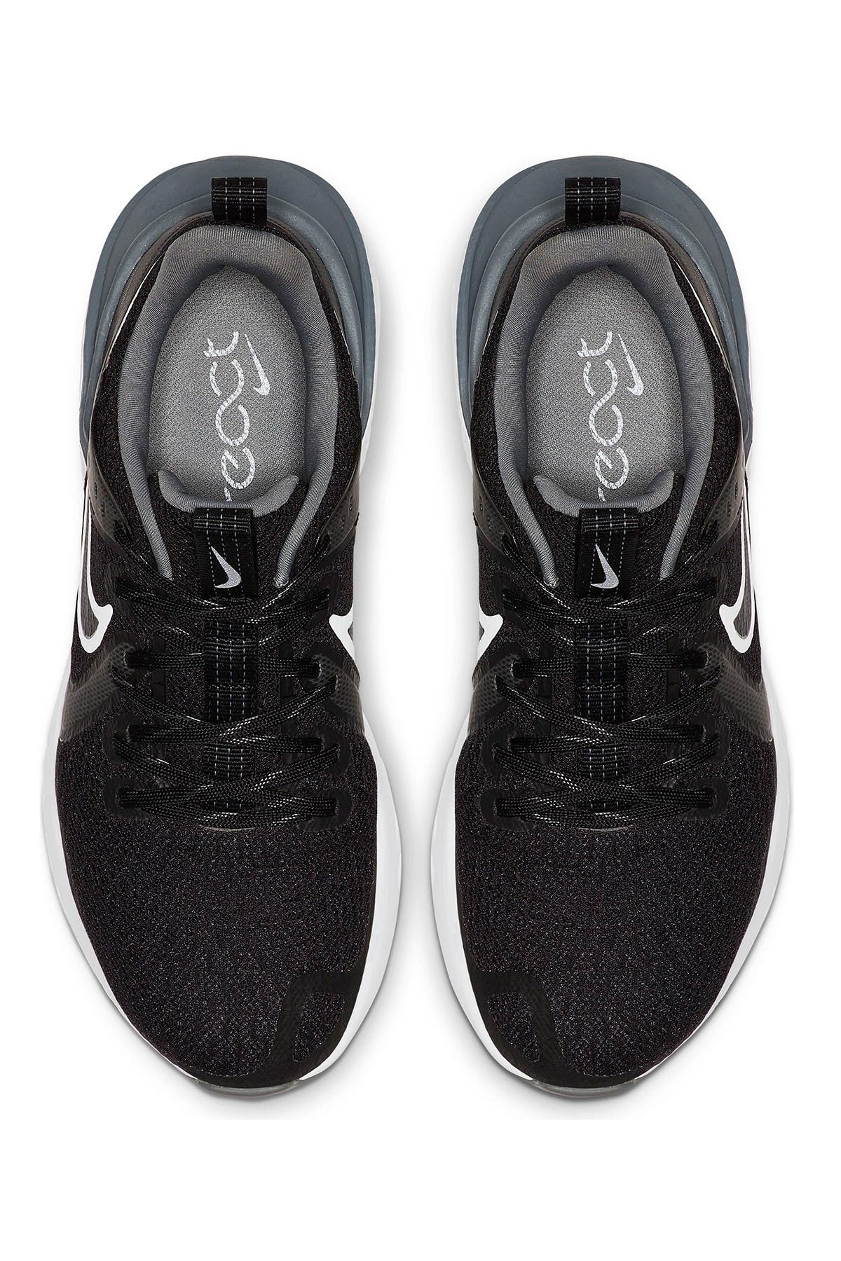 nike legend react black womens