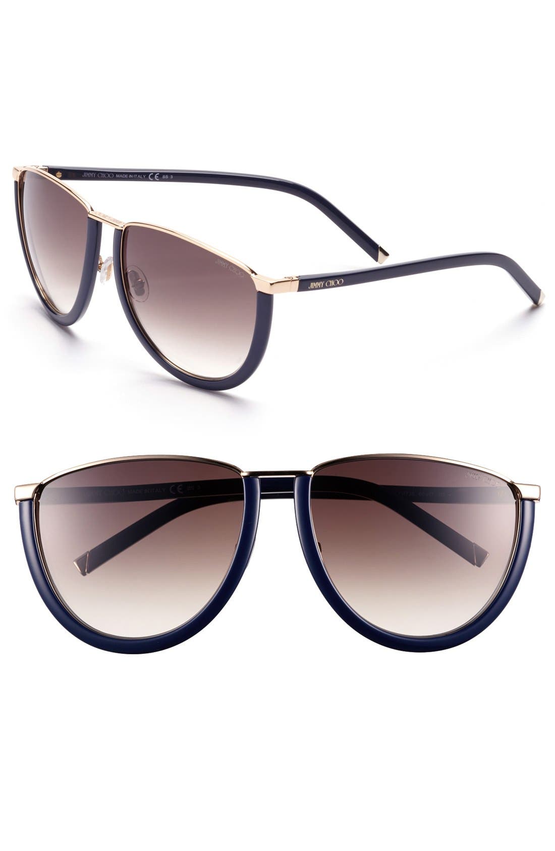 Jimmy Choo 60mm Sunglasses Nordstrom