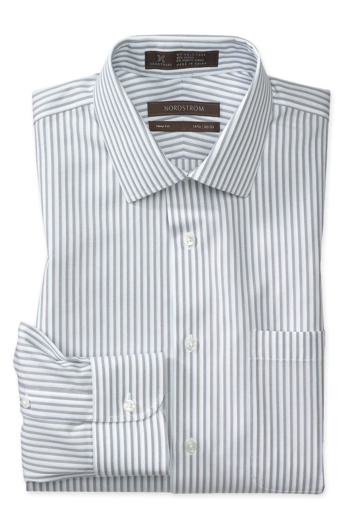 nordstrom trim fit dress shirt