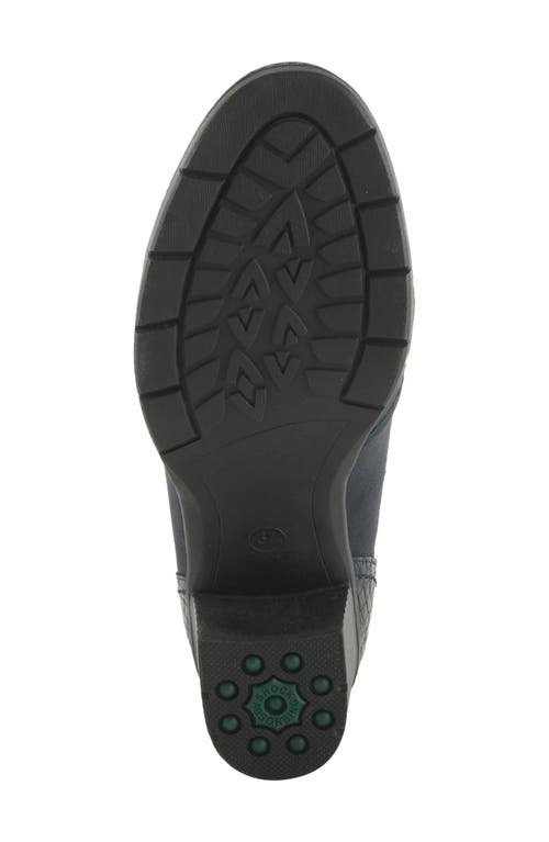 Spring Step Ellena Water Resistant Bootie In Navy