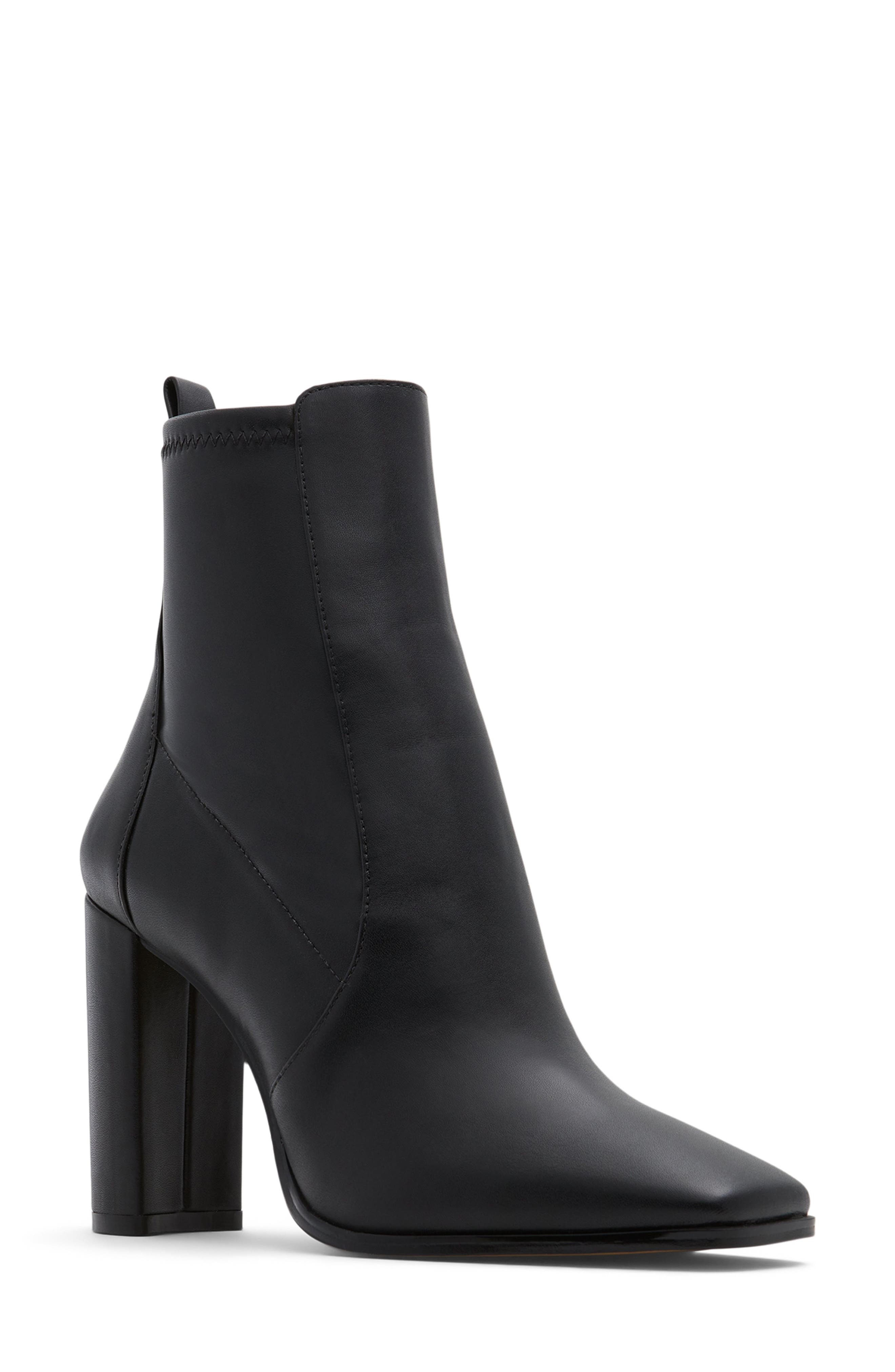 aldo womens black ankle boots