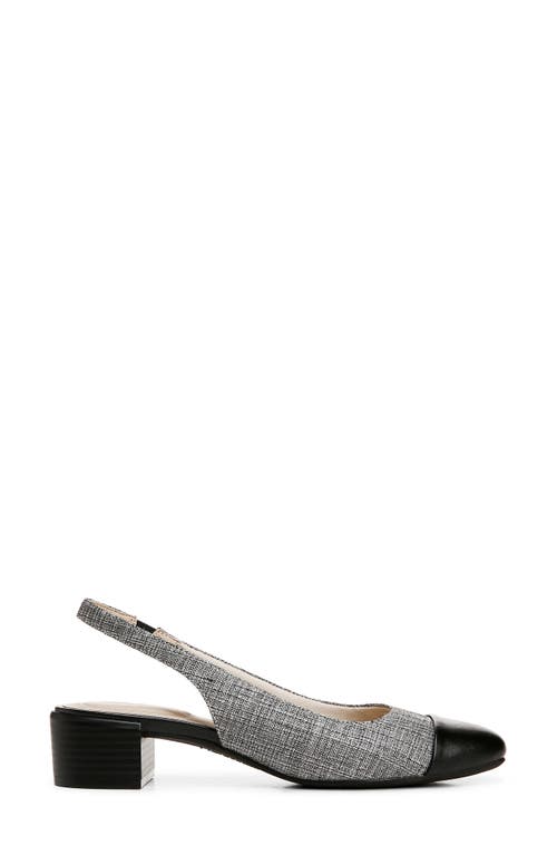 LIFESTRIDE LIFESTRIDE BECOMING CAP TOE SLINGBACK PUMP