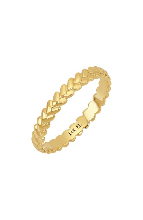 Bony Levy 14K Gold Stackable Ring Yellow at Nordstrom,
