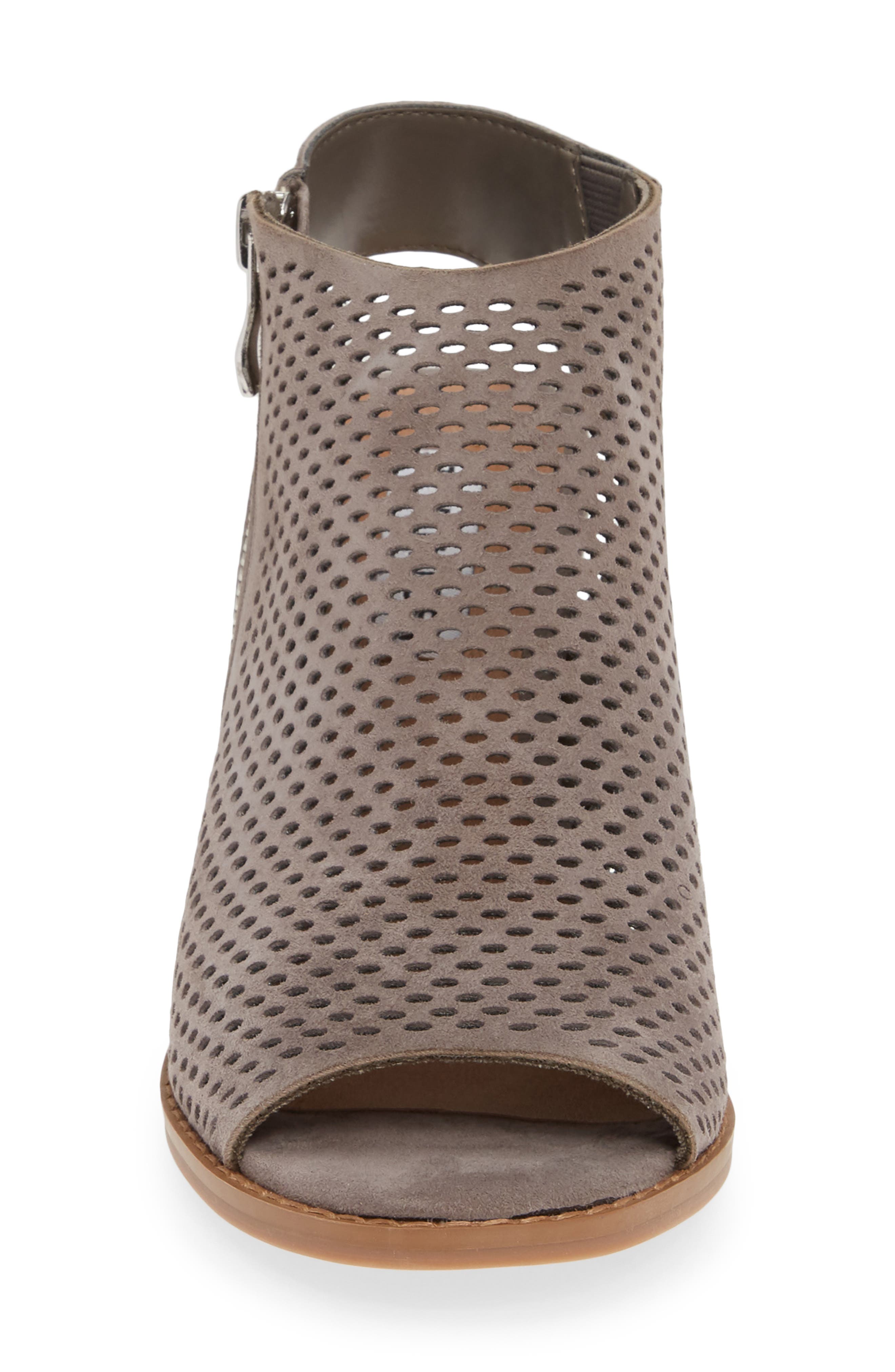 abigail perforated bootie