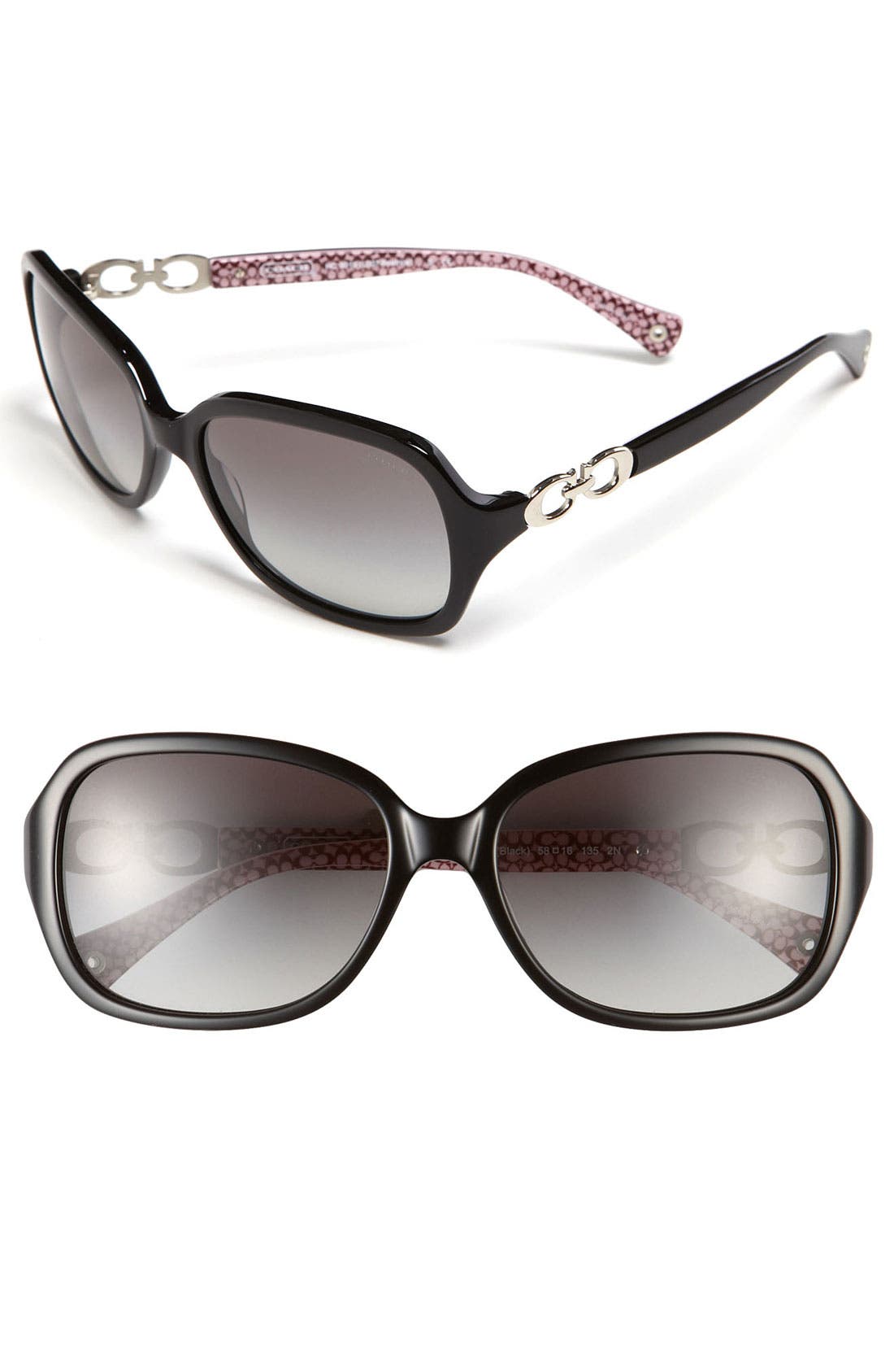 COACH Gradient Lens Sunglasses Nordstrom